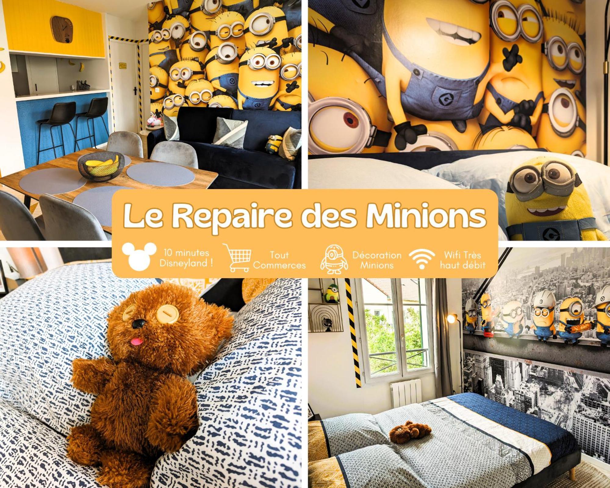 Le Repaire Des Minions - 10' Disney - Familial Bailly-Romainvilliers Bagian luar foto